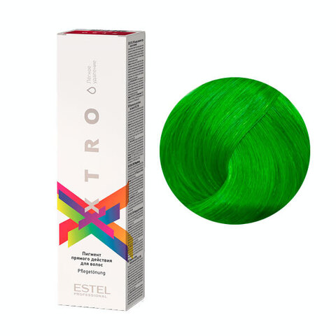 Estel Professional XTRO WHITE (Зеленый) - Пигмент прямого действия для волос