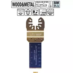 Погружное пильное полотно BIM 22 мм OMM10-X50-1