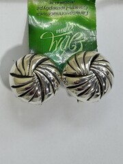 Монро (серьги из серебра)