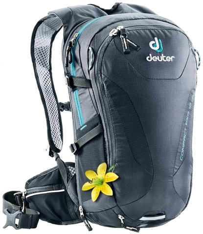 Картинка рюкзак велосипедный Deuter Compact Exp 10 Sl Black - 1