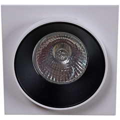 Светильник точечный встраиваемый 51612-9.0-001MN MR16 WH+BK Белый/Черный