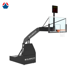 Стойка баскетбольная мобильная складная PRO, вынос 3250 с одностороннем табло атаки