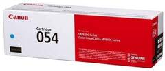 Картридж Canon 054 C голубой для Canon LBP621Cw, LBP623Cdw, MF641Cw, MF643Cdw, MF455Cx. Ресурс 1.2K