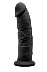 Черный фаллоимитатор SILEXD Model 2 - 19 см. - 