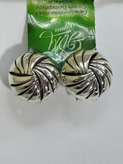 Монро (серьги из серебра)