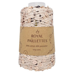 Royal Paillettes (382 - телесный серебро)