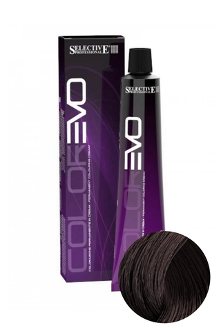 Краска для волос ColorEVO 3.53 (Темно-каштановый Тик), Selective, 100 мл