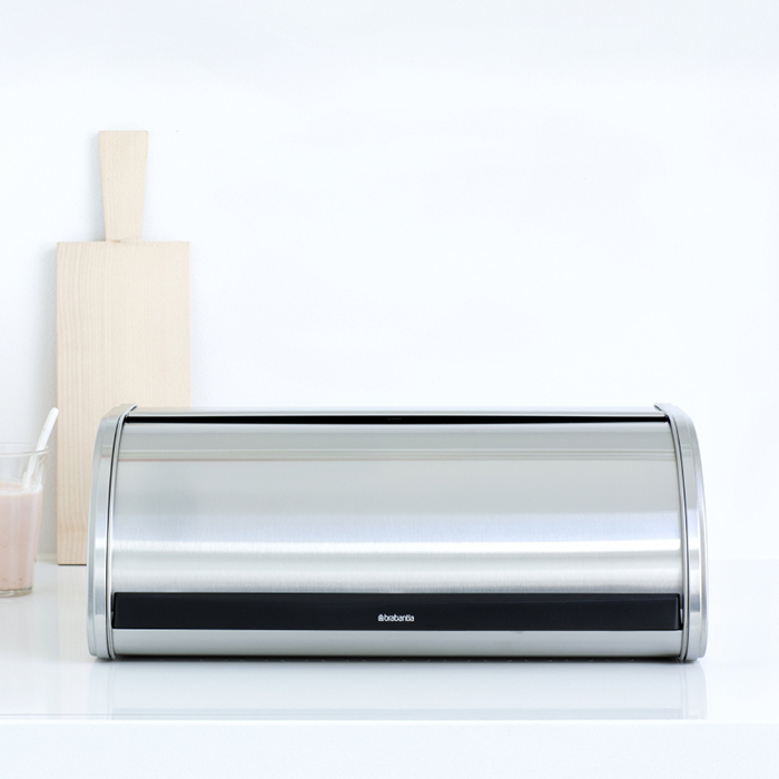 Хлебница со сдвигающейся крышкой, Стальной матовый, арт. 348921 - фото 3