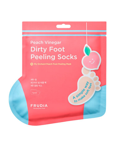 Frudia My Orchard Peach Foot Peeling Mask - Маска-носочки для педикюра с ароматом персика