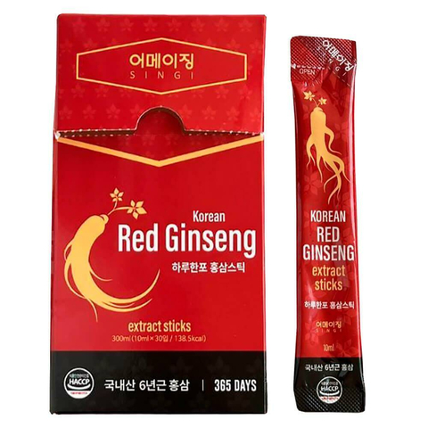 Singi korean red ginseng Концентрат женьшеня с сиропом агавы