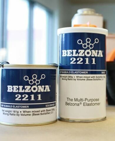 Belzona 2211 (MP Hi-Build Elastomer) двукомпонентная смола для ремонта - 0,5 кг