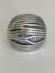 Нити (кольцо из серебра)