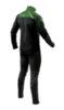Утеплённый лыжный костюм 905 Victory Code Quantum Black-Green мужской