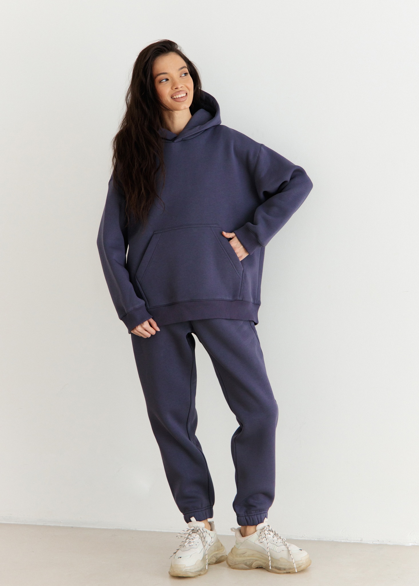 Джоггеры OVERSIZE, с начесом, экскалибур