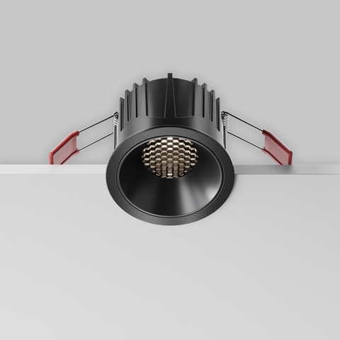 Встраиваемый светильник Maytoni Alfa led DL043-01-15W4K-RD-B-1
