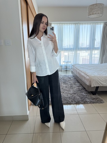 Рубашка Linen белая