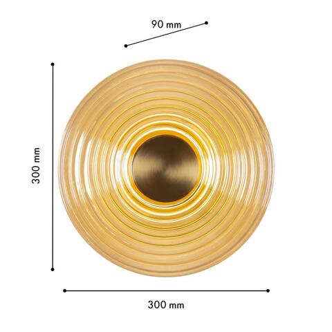 Настенный светодиодный светильник Favourite Whirlpool 4571-1W1