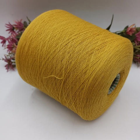 100% гребенной меринос Prime E.Miroglio 1500м/100гр 1А6 Золотисто-горчичный