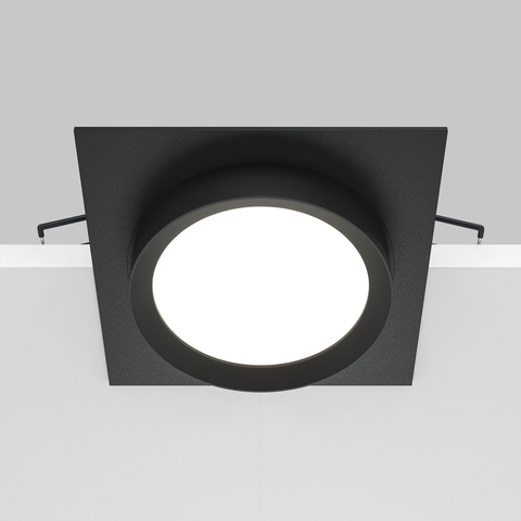 Встраиваемый светильник Maytoni Hoop DL086-GX53-SQ-B