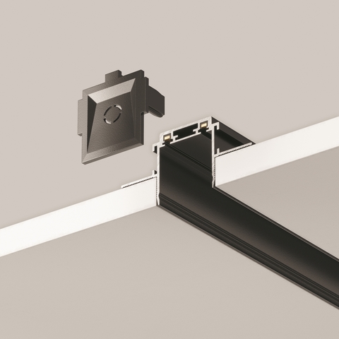 Шинопровод магнитный встраиваемый Maytoni Radity TRA084MP-12B 2м