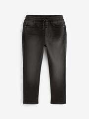 Джинсы стрейч для мальчика Next A27-845, Черный