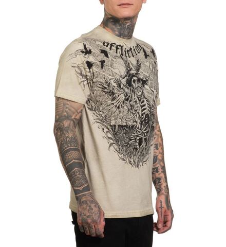 Affliction | Футболка мужская Silent Curse Tee A26977 справа