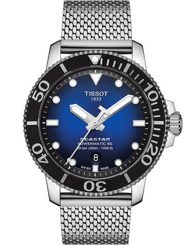 Наручные механические часы Tissot Seastar 1000 Powermatic 80 T120.407.11.041.02