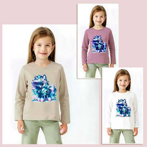 Лонгслив хлопок д (5-8) 251030-TR1016