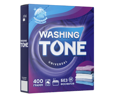 Порошок Washing Tone универсал.автомат 400гр