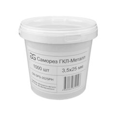 САМОРЕЗ ГКЛ-МЕТАЛЛ 3,5 ММ ФОСФАТИРОВАННЫЙ GN-SPS (1000 ШТ)