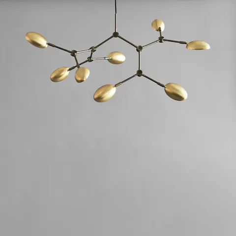 Люстра 101 Copenhagen Drop Chandelier Mini, Brass (5m)