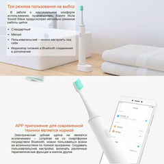 Электрическая зубная щетка Xiaomi Mijia Smart Sonic Electric Toothbrush White