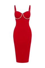 Платье-футляр "Basic Pearls"