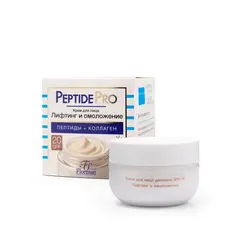 Флоресан PEPTIDE PRO Крем для лица дневной SPF 20 ЛИФТИНГ и ОМОЛОЖЕНИЕ, 75мл (Ф-382)