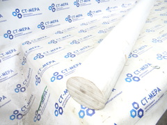 Полиацеталь стержень Ф 80 мм ПОМ-С (1000 мм, 8,0 кг) белый