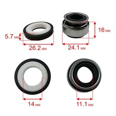 Сальник механический QUATTRO ELEMENTI A700EL (241-826-023)