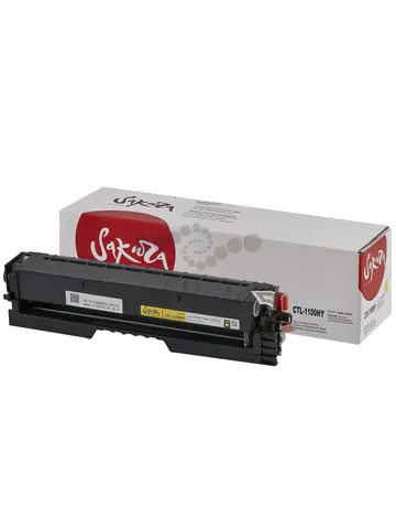 Картридж Sakura CTL-1100HY/CTL-1100XY для Pantum, желтый, 2300к.