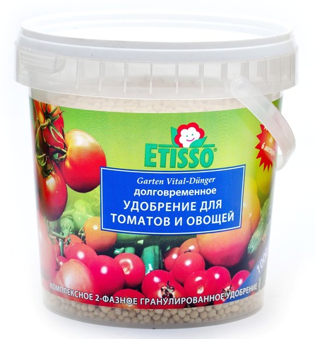 ETISSO Гранулированное удобрение для томатов и овощей, 1000гр