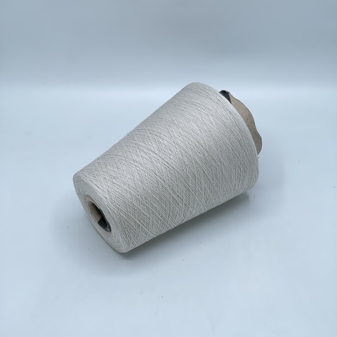 Бобинная пряжа,Cotton, 2540м. 100%Хлопок, Жемчуг(690), 39325