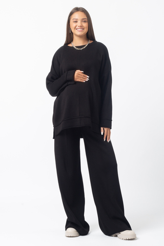 Костюм для беременных 16227 чёрная ночь