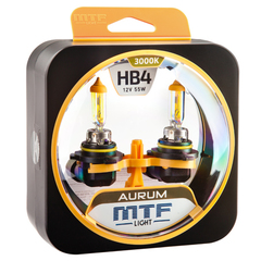 Галогенные лампы MTF Light AURUM HB4 (9006) 55W