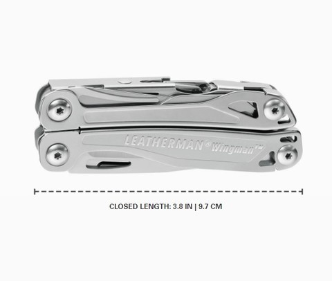 Мультитул Leatherman Wingman, 14 функций, 10 см. в сложенном виде | Multitool-Leatherman.Ru