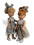 Платье летнее - На кукле. Одежда для кукол, пупсов и мягких игрушек.