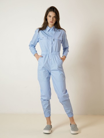 Комбинезон м96 сансара голубой1112(кнопки)