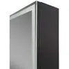 Зеркало-шкаф с подсветкой реверсивный ART&MAX TECHNO AM-Tec-600-800-1D-DS-F-Nero