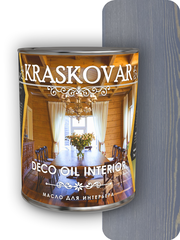Масло для интерьера Kraskovar Deco Oil Interior джинсовый
