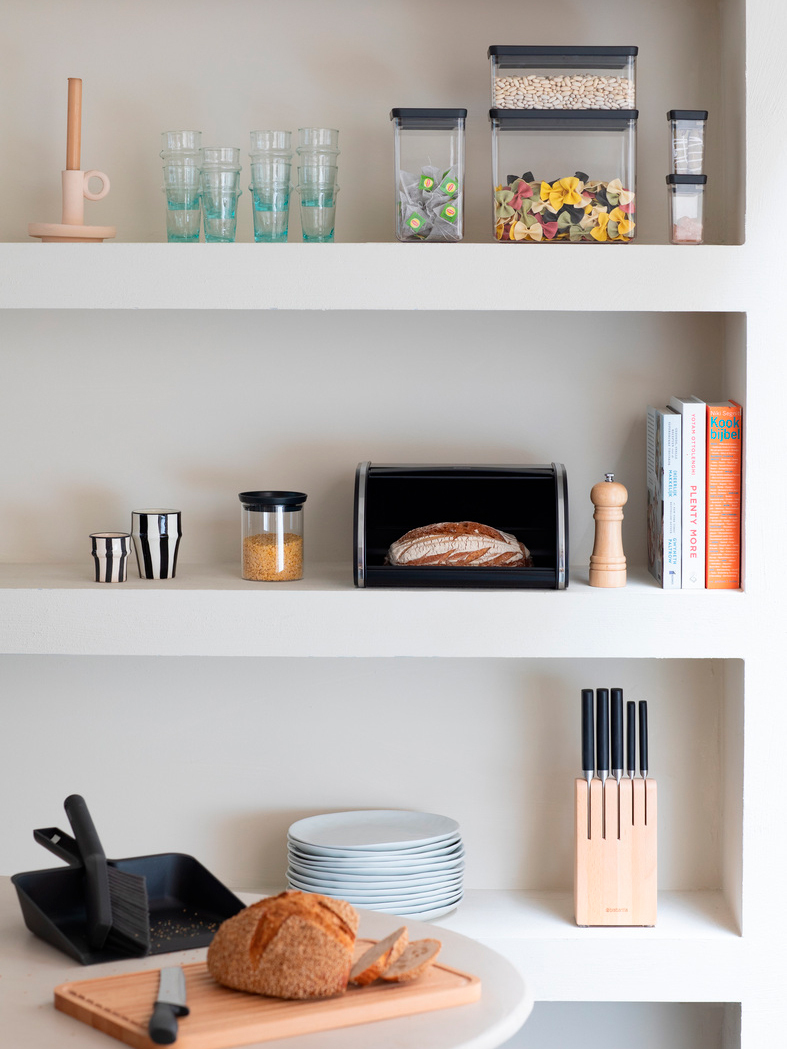 Хлебница со сдвигающейся крышкой (малая), Черный, арт. 236686 - фото 4