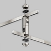 Комплектующие для систем освещения с токоведущими элементами Maytoni Accessories for tracks flarity TRA157SW-D1-PT