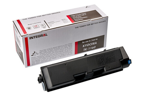Тонер-картридж Integral TK-1160 с чипом для Kyocera