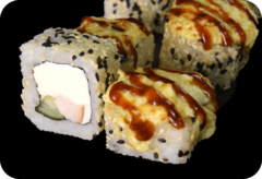 Роллы запеченные 